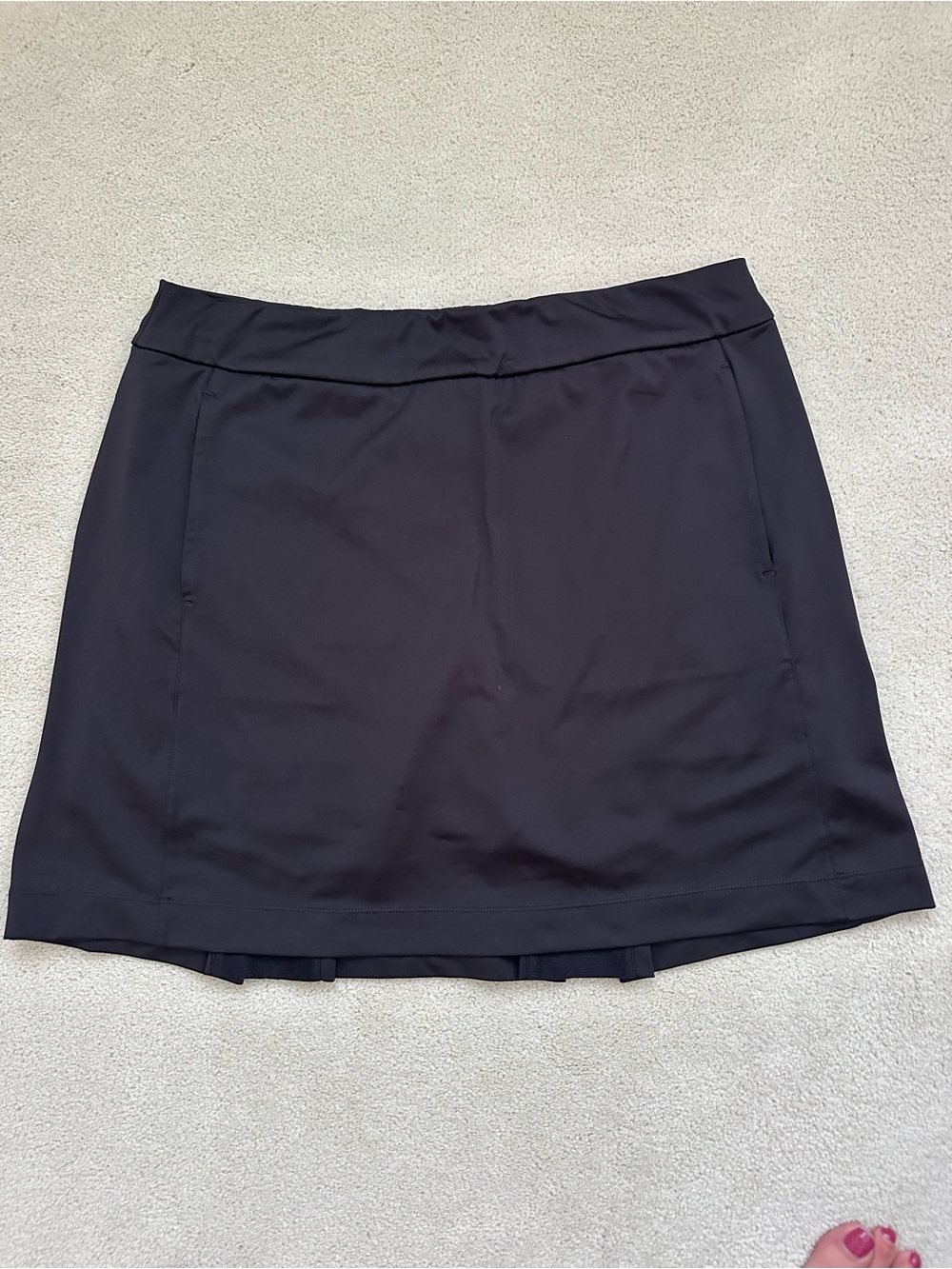 EP New York Black Athletic Skort | Size Large